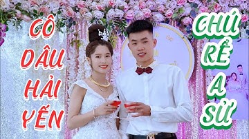 ĐÁM CƯỚI DÂN TỘC THÁI ĐEN CHÚ RỂ ANH SỬ CÔ DÂU HẢI YẾN BẢN DỌ NẬM ÉT QUỲNH NHAI