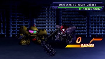 SD Gundam G-Generation Overworld - Dreissen (Sleeves Color) All Animations HQ Texture Pack