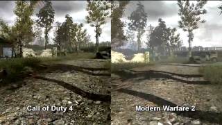 Call of duty Modern Warfare 2: Stimulus map pack comparison - Overgrown