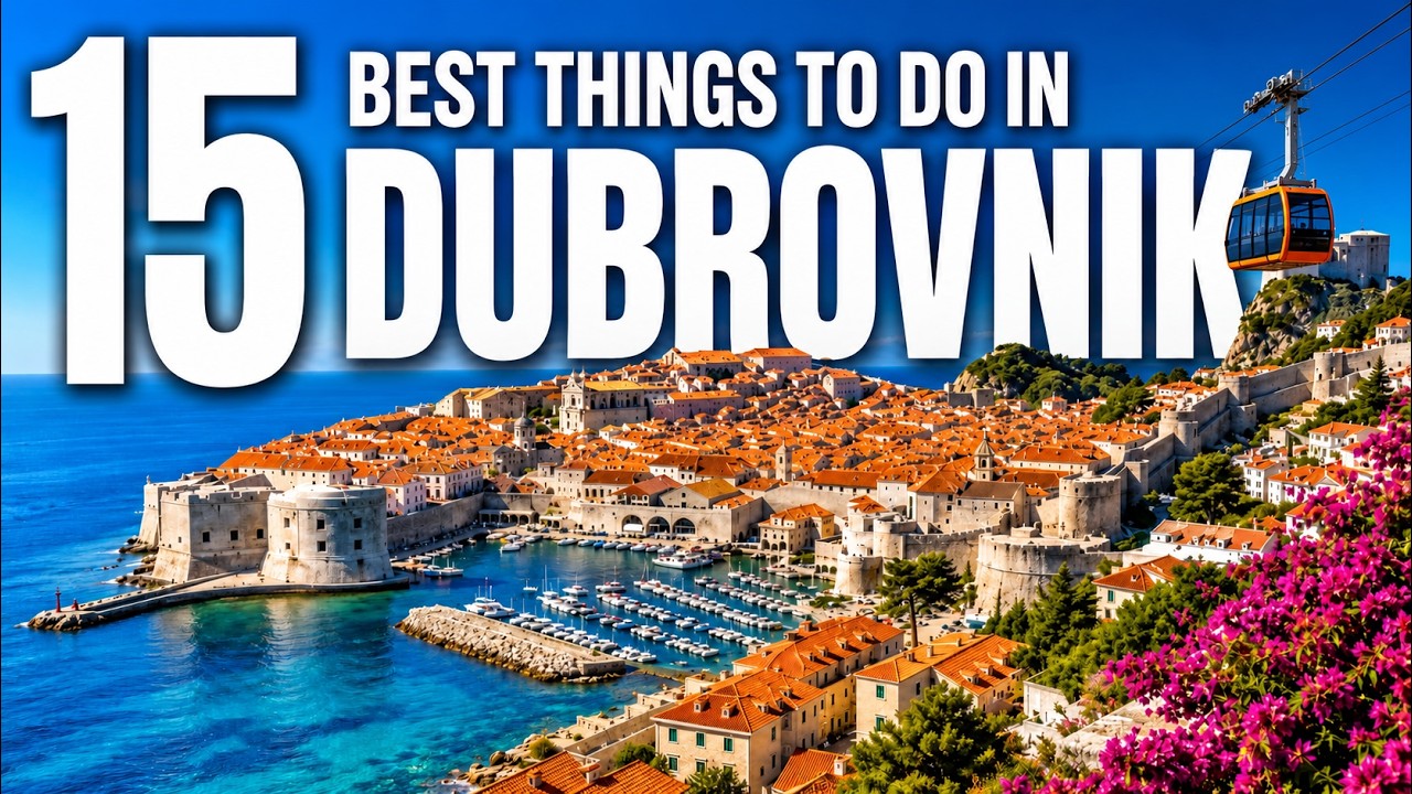 Things To Do in Dubrovnik Croatia 2026 4K