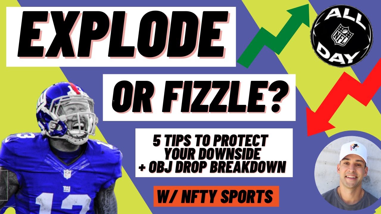 WILL the NFL ALL DAY Market REALLY Gain? 5 TIPS to Protect DOWNSIDE + OBJ Drop Review 