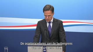 Inleidend statement van MP Rutte van 9 juni 2023