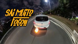 SANDERO RS TURBÃO DE 400CV!!🔥🚀 ROLÊ NA MADRUGADA