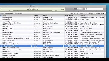 iTunes Genius Playlist