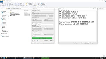 Create bootable USB drive with Linux Mint 19.3 Tricia using Rufus
