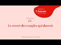 71 le secret des couples qui durent