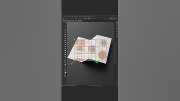 Thumbnail of create trifold brochure mockup design with Photoshop