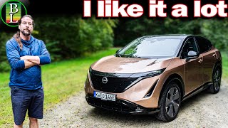 My likes and dislikes of the Nissan Ariya