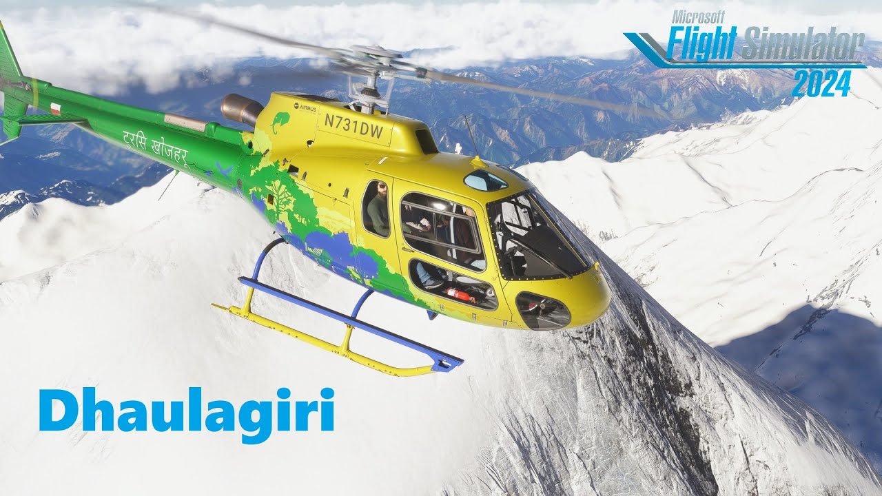 [MSFS 2024] Ascent of Dhaulagiri | H125 | Meta Quest 3 RTX 4080S SU3