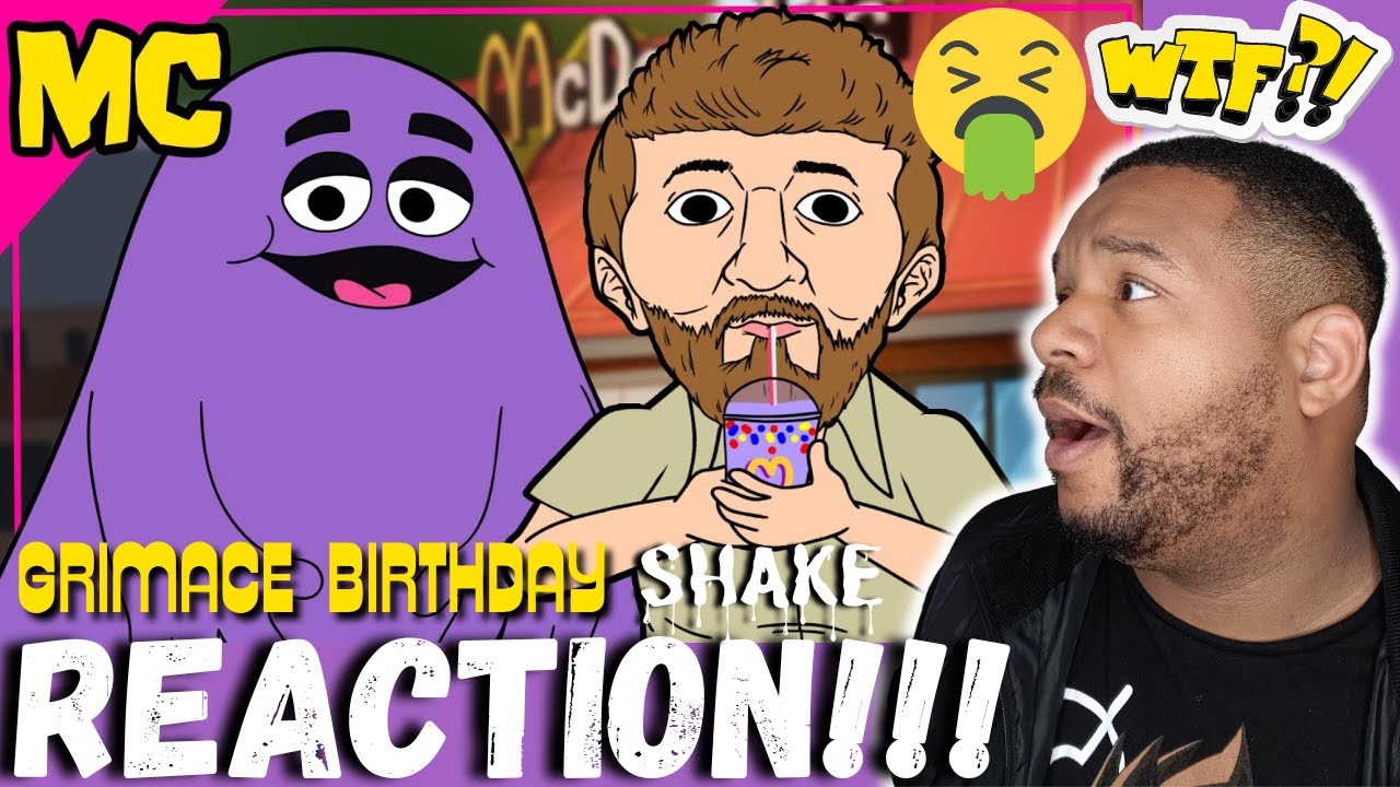 HAPPY BIRTHDAY BATTER?!🤮 MEATCANYON GRIMACE BIRTHDAY SHAKE REACTION
