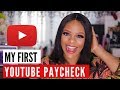 MY FIRST YOUTUBE PAYCHECK | HOW MUCH YOUTUBE PAID ME | ALMA NGUR