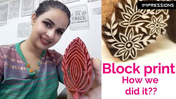 Do It Yourself : Hand Block Print Kit – VASTRA