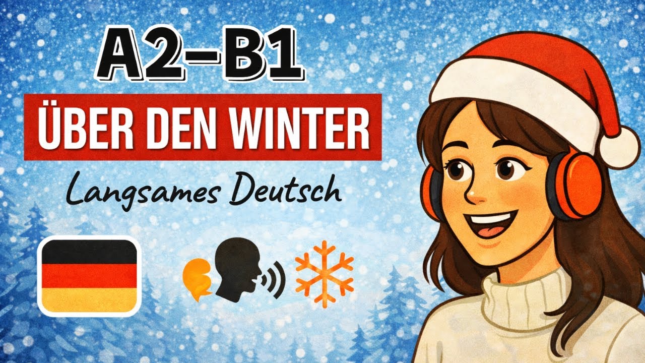 Über den Winter in Deutschland – Die Wahrheit (A2–B1)