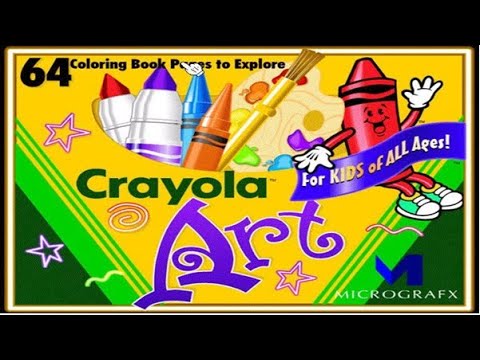 Video Lop 4 Hoc ve voi phan mem Crayola Art - youtube