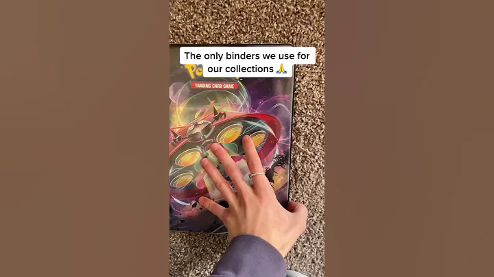 BEST POKEMON BINDERS!! 😁🔥#shorts