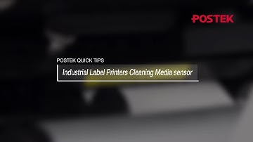 Industrial Label Printers Media Sensor Cleaning