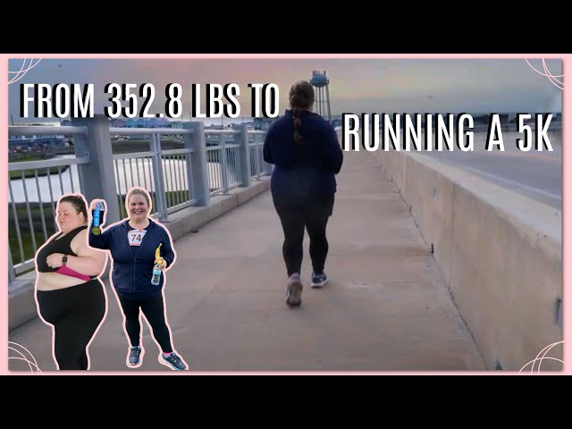 From 352.8 lbs to running a 5k, this is my couch to 5K race story