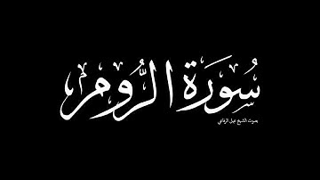 سورة الروم | بصوت الشيخ نبيل الرفاعي