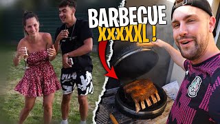 Inoxtag devient fou à cause de cette Côte de Boeuf XXXL au Barbecue ! (oh oui bébéaaooo)