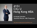 City university hong kong mba program  admissions interview with christoph schneider