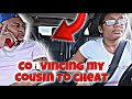 CONVINCING MY COUSIN TO CHEAT TO SEE HOW MY WIFE REACT!! (vlogtober day 4)