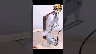 how to make Mini Electric Belt Sander DIY #belt sander #diy