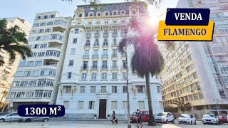 PRAIA DO FLAMENGO SENSACIONAL PALACETE HISTÓRICO SUSPENSO 1300M2 INCRÍVEL EDIFÍCIO GUINLE DE 1925