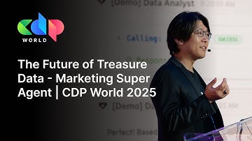 The Future of Treasure Data - Marketing Super Agent | CDP World 2025
