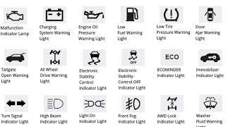 Hyundai Kia Dashboard Warning Lights