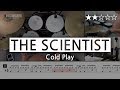 008 | The Scientist - Coldplay  (★★☆☆☆) Pop Drum Cover (Score, Lessons, Tutorial) | DRUMMATE
