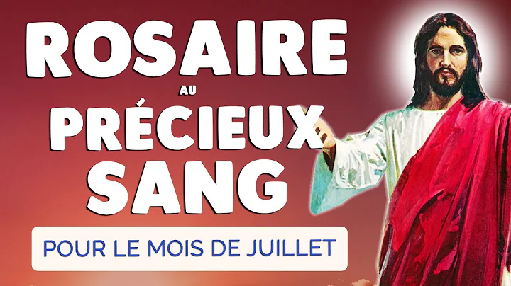 ROSAIRE au PRCIEUX SANG de JSUS  PRIRE trs PUISSANTE