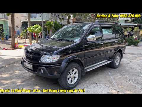 Xe đi rừng vượt đèo lội suối như đi chơi, Isuzu Hilander máy dầu, bản số sàn 2004, 0836826000