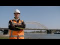 Renovatie waalbrug een gloednieuw betondek