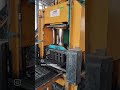 Block manufacturing machine automated using PLC-based control system for fully synchronized operatio