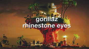 Gorillaz - Rhinestone Eyes  [Spanish Lyric Video]