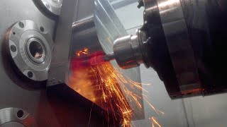 RED HOT Tool DECIMATES Cast Iron | NHM 6300 | DN Solutions
