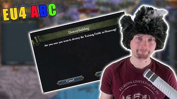 How to DESTROY Buildings with macrobuilder | EU4 ABC
