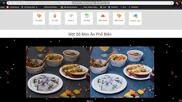 Demo làm giao diện web đơn giản bằng HTML, CSS, Javascript, bootstrap