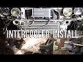 E30 TURBO BUILD : EP08 INSTALLING NEW INTERCOOLER!!