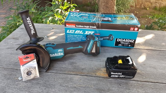 Makita DGA504RMJ - Amoladora 125Mm Bl 18V : : Bricolaje y