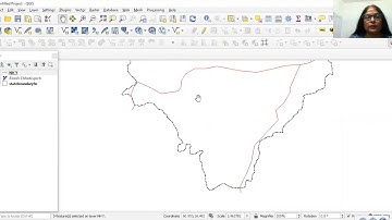 Qgis : Buffer Exercise