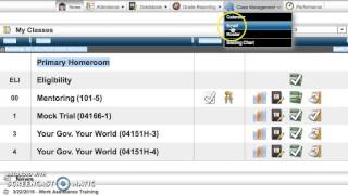 Using eschool to email students and parents