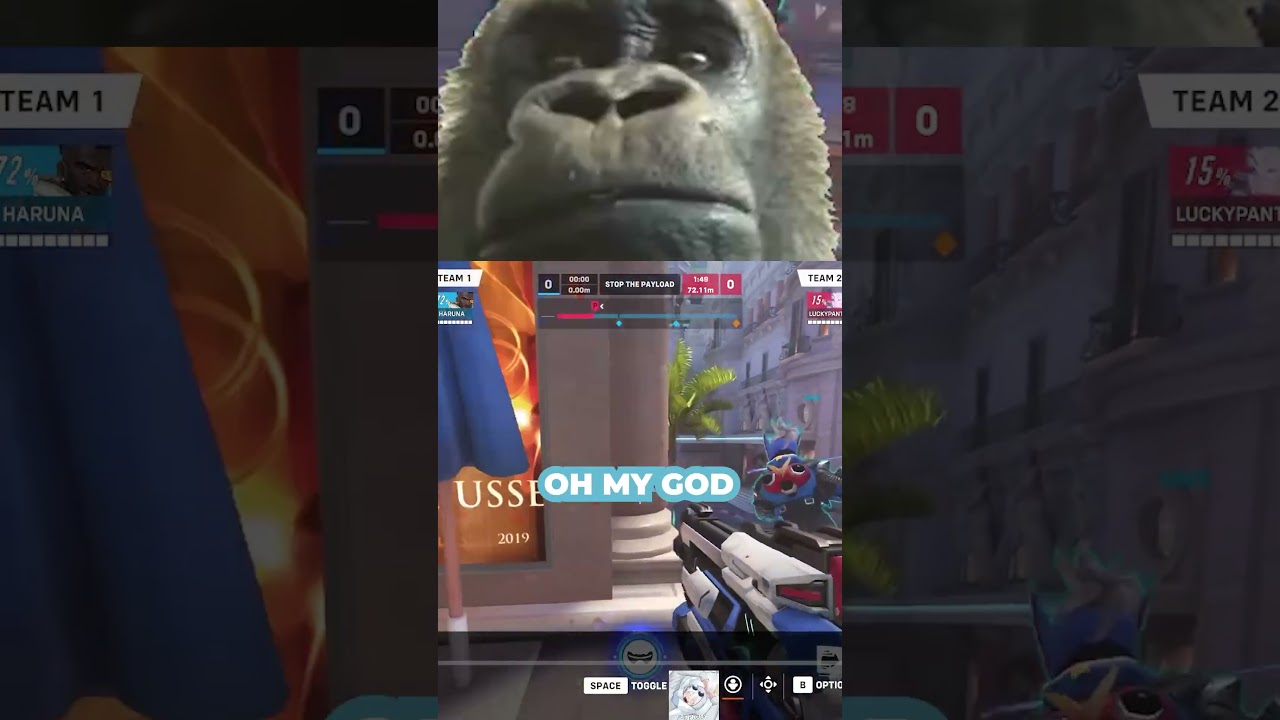 WORST HACKER IN OVERWATCH #overwatch2 #ow2