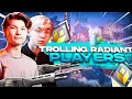 TROLLING RADIANT PLAYERS WITH ODINS | W/ Sinatraa