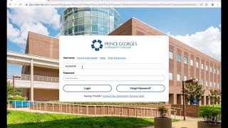 Mypgcc First Time Login