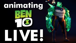 ANIMATING BEN 10 IN LIVE ACTION (AGAIN) - LIVE!