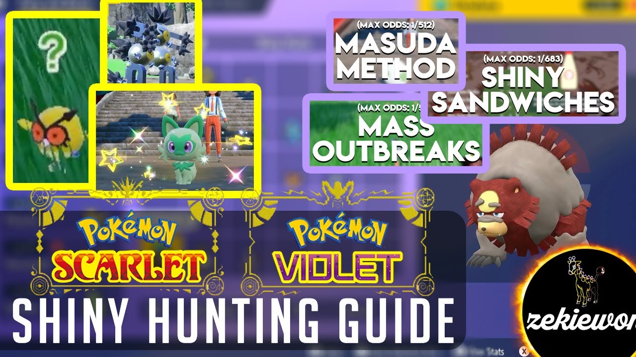 How to find Shiny Pokémon in 'Scarlet and Violet': Picnic, Masuda method,  and 2 more