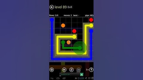 Flow Free - 8 x 8 Mania Level 89