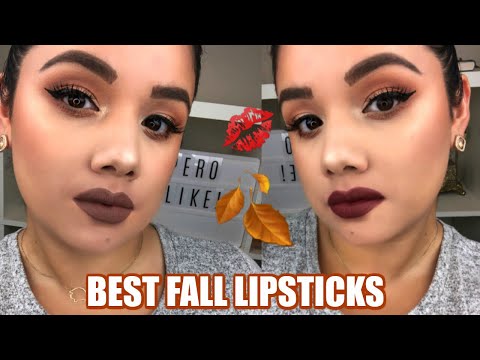 BEST FALL LIPSTICKS 2019