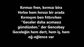 Ezhel-geceler lyrics- karaoke-sozleriyle